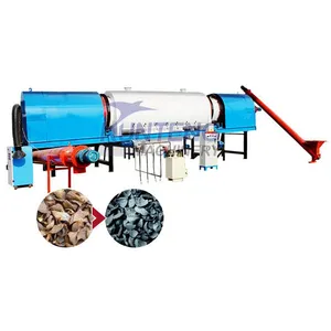 High Performance Charcoal Production Kiln Biomass Continuous Rotary Kiln Electric Furnace EPC thumbnail-1