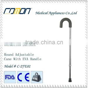 Telescope Crook Walking Cane Grey EVA Grip thumbnail-2