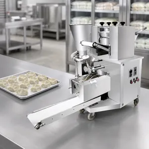 QD-LS180 Automatic Dumpling Machine 8000pcs/h Commercial Gyoza Maker for Meat and Vegetable Filled Dumplings thumbnail-1