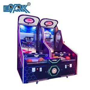 2 Player Basketball Arcade Machine Dual Lane Shooting Game for FECs Game Centers Shopping Malls and Commercial Amusement Venues thumbnail-5