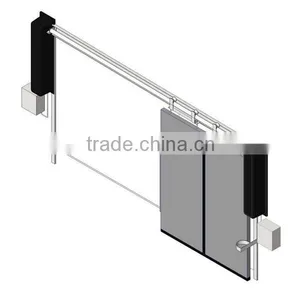 Double-leafed Sliding Cold Room Door With Stainless Steel thumbnail-2