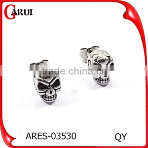Fashion Earring Designs New Model Earrings Skull Punk Earrings thumbnail-1