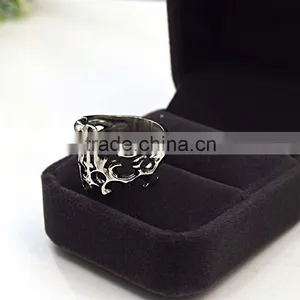 New Stainless Steel Jewelry Rings Titanium Silver 316l Stainless Steel Rings Supplier's Choice thumbnail-5