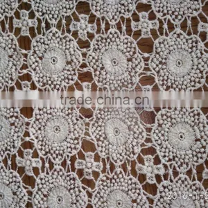 2016 Chemical Lace Cotton Fabric Lace Dress Designs Wholesale thumbnail-2