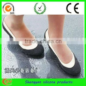 Pass SGS Standard Waterproof Rubber Silicone Shoe Cover thumbnail-1