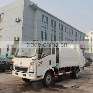 Howo 14 CBM Compressed Garbage Compactor Truck thumbnail-2