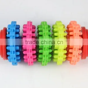 Wholesale Thermoplastic Rubber Colorful Wheel Toy Dog Chews Dog Supplies Pet Supplies thumbnail-3