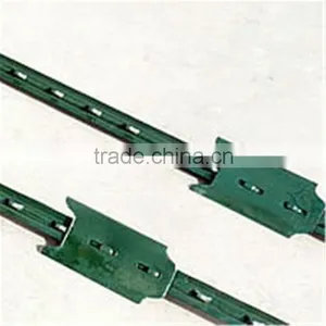 Green Painted Farm Fencing Used t Bar Fence Post thumbnail-1