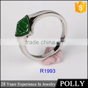 Top Quality Popular Green Lantern Wedding Ring thumbnail-1