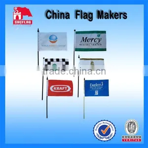 Custom China Professional Hand Flag Maker For Display thumbnail-1