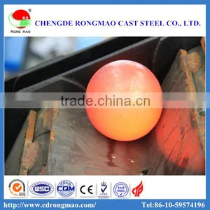 High Hardness and Impact Toughness Low Chrome 100mm Grinding Steel Ball thumbnail-5