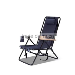Wholesale Furniture Beach Chair Storage Foldable Outdoor Folding Reclining Beach Chair Quality Choice thumbnail-3