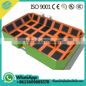 Gymnastics Trampoline Courts Indoor Trampoline Park for Children thumbnail-1