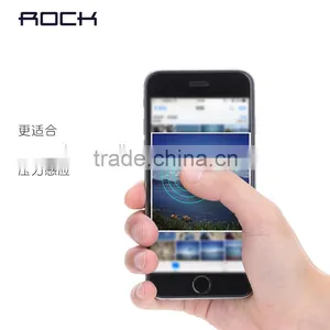 Rock 0.3mm 9H 2.5D Anti Fingerprint Tempered Glass Frosted Screen Protector for IPhoen 6Plus 6s Plus 5.5 White/ Black MT-5739 thumbnail-1