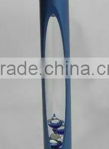 Galileo Thermometer With Plastic Cover Blue thumbnail-1
