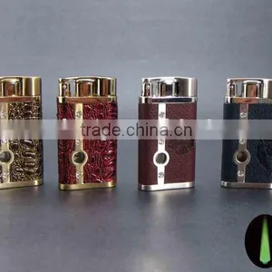 LEATHER GIFT WINDPROOF LIGHTER thumbnail-1
