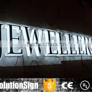 Led Full Lighting Acrylic Letter Sign, 3d Plastic Acrylic Sign Letter, Plastic Acrylic Led Light Letter thumbnail-2