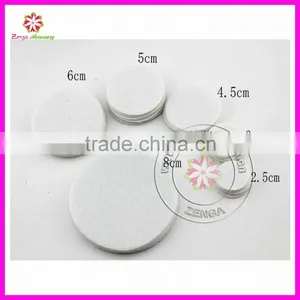 Felt Circles, Circle Appliques, Different Sizes and Colors Available, OEM thumbnail-1