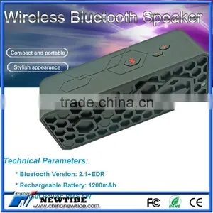 NT-BP0051 Hot Selling 2.0 Honeycomb Bluetooth Car Speaker thumbnail-3