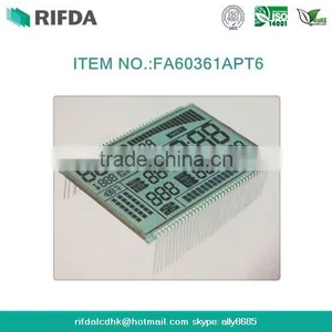 FSTN Transflective Custom 4 Digit 7 Segment Lcd Display thumbnail-1