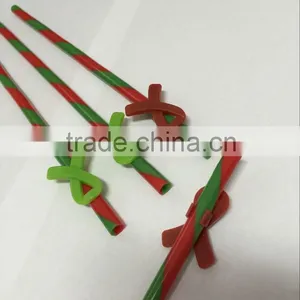 Hard Plastic pp Drinking Straw for Christmas thumbnail-1