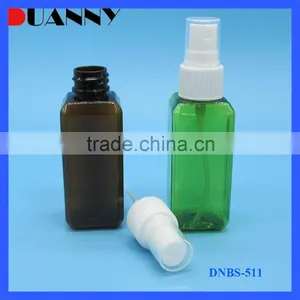 Wholesale Square Shoulder Pet 50Ml Plastic Spray Bottle thumbnail-3