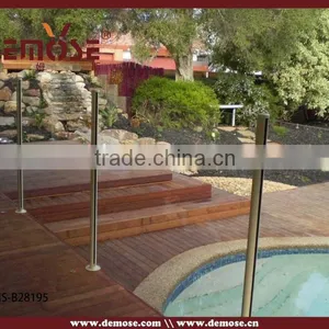 Tempered Glass Panel Railing for Sale thumbnail-1