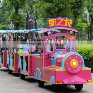 Amusement Rides Electric Tourist Train for Sale thumbnail-5