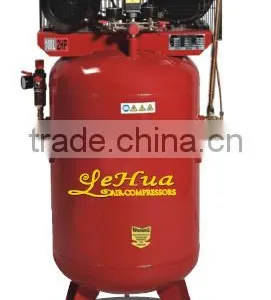 2HP 100L 51mm*2 CE Approved Vertical Piston Air Compressor thumbnail-1