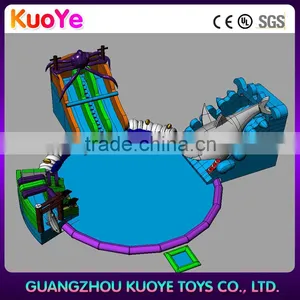 Inflatable Water Slide Big Swimming Pool thumbnail-1