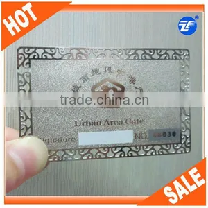 Hot Business Gift Metal Business Cards thumbnail-1