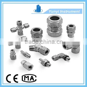 Hydraulic Tube Fitting Stainless Steel Pipe Fitting ,metal Fitting,hydraulic Fitting thumbnail-1