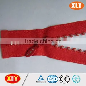 China XLY Zipper #5 Close End Single Stone Diamond Zipper thumbnail-3