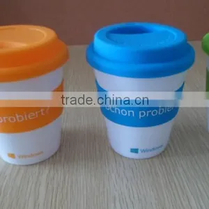 350ml PP Coffee Mug With Silicone Cover and Band thumbnail-1