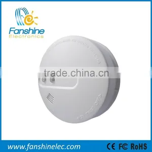 Fanshine 433Mhz Outdoor Indoor Round Wifi Infared Smoke Detector for Smart Home System thumbnail-1