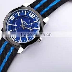 Charming EYKI Brand Men's Fabric Stripe Watch Water Resistant Male Quartz Watch thumbnail-5