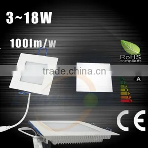 Innovative Products China Wholesale Price Ultra Thin Led Square/round 3~18w Panel Light Lamp Ceiling Led High Quality thumbnail-1