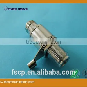 Lightning Protector With N Female to N Female Bulkhead Connector thumbnail-1