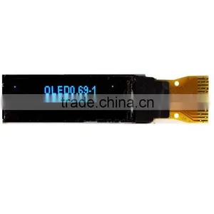 Blue 0.69" Oled Display With 96*16 Dots UNOLED50033 thumbnail-1
