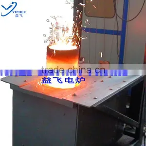 Small Elevator Type Induction Melting Furnace for 50kg thumbnail-1