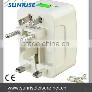 36185# All-in-One Travel Power Plug Adapter for US, UK, EU, AU Quality Choice thumbnail-2