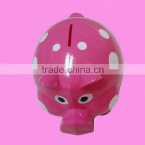 China Wholesale Colorful Plastic Lovely Piggy Saving Pot Money Bank Box for Sale thumbnail-6