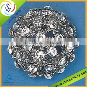 2014 Rhinestone Button Metal Rhinestone Buttons Wholesale thumbnail-1