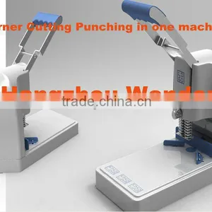 Professional Manufacturer Rounded Corner & Punching Machine Two in One Machine thumbnail-1