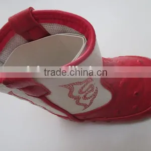 Baby Toddler Girl Cable-Knit Boot Crib Shoes Cow Boy Boot Style thumbnail-1