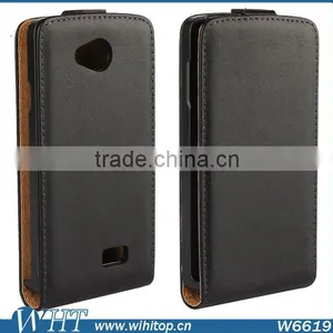 2015 New Mobile Phone Case Vertical Style PC+PU Leather Flip Cover for LG F60 thumbnail-4