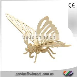 Hot Selling Butterfly Wooden 3D Puzzle thumbnail-1