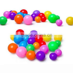Blue Color 8cm Bulk Plastic Balls Bulk Ball Pit Balls Made In China thumbnail-3
