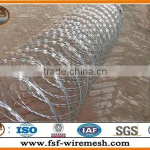 2016 Low Price High Quality Hot Galvanized Razor Barbed Wire,Concertina Razor Wire Real thumbnail-1