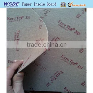 Wodetex Good Quality Cellulose Insole Board for Shoe Insole Making Materials thumbnail-1